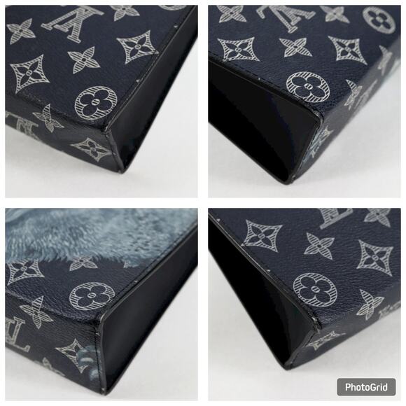 Louis Vuitton Savannah Monogram Chapman Lion Pochette Voyage MM - Picture 8 of 10